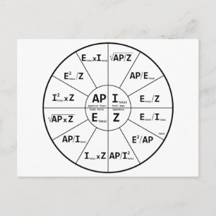Ohms Law for AC Postcard
