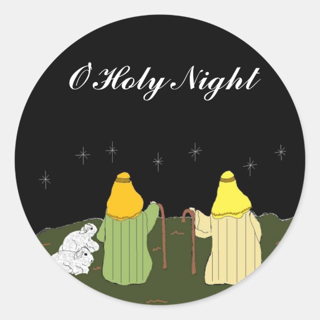 O'Holy Night - Christmas Seal (Front)