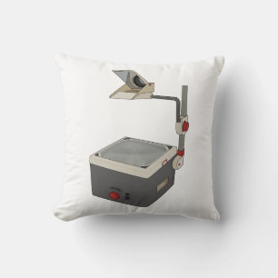 OHP 80s 90s Overhead Projector Cushion
