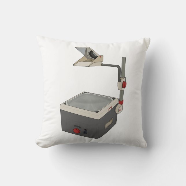 OHP 80s 90s Overhead Projector Cushion (Front)