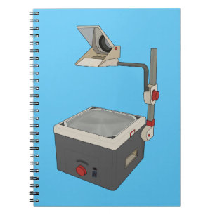 OHP 80s 90s Overhead Projector Notebook