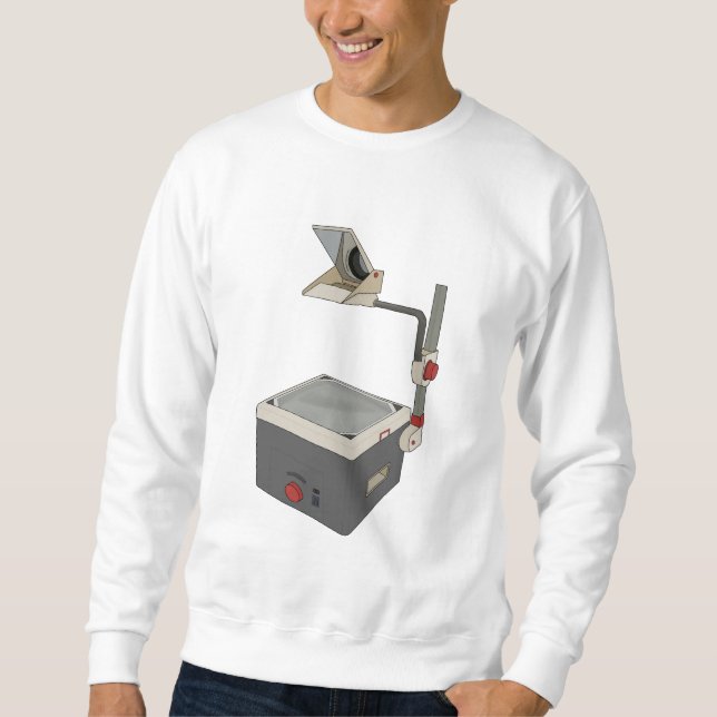 OHP 80s 90s Overhead Projector Sweatshirt (Front)