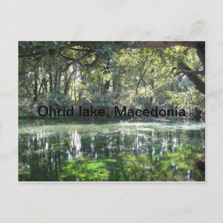 Ohrid Lake, Macedonia Postcard