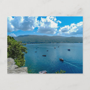 Ohrid Lake, North Macedonia Postcard