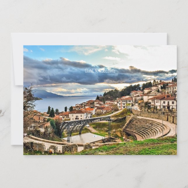 Ohrid, Macedonia landscape (Front)