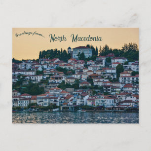  Ohrid North Macedonia Postcard