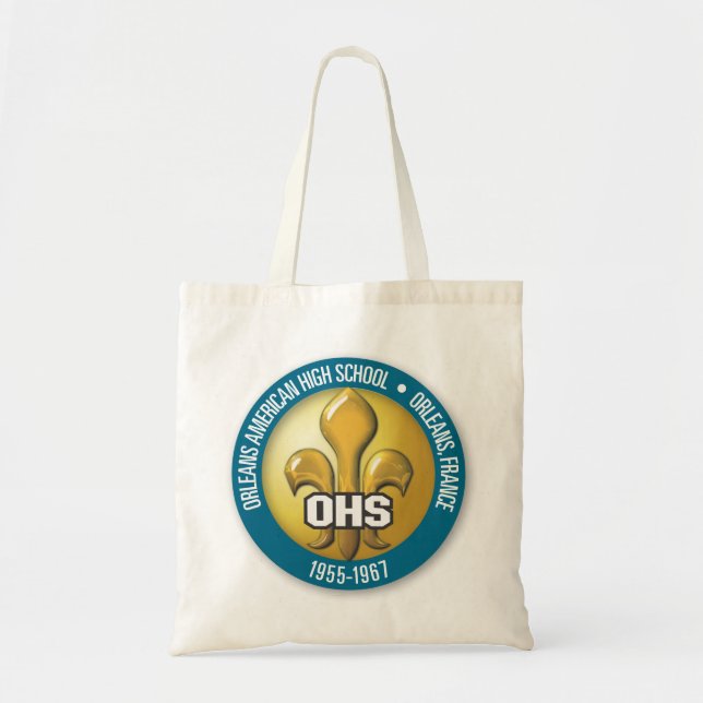 OHS Fleur de lis Tote 3 (Front)