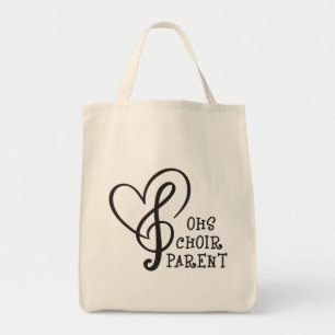 OHSChoir Parent Heart Tote