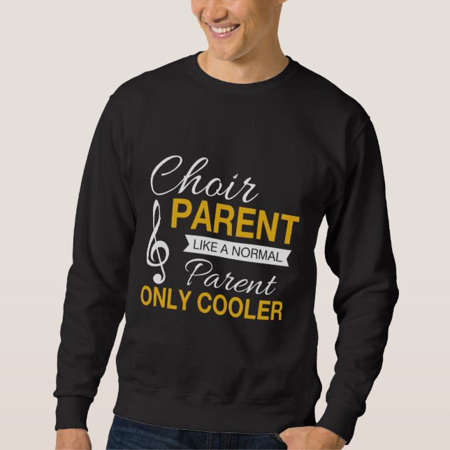 OHSChoir Parent Men's Dark Sweatshirt (Front)