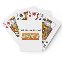 Oi Bozhe Bozhe Perogies Pierogies Playing Cards