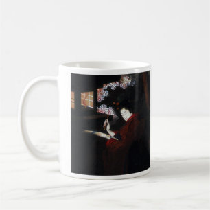 Oi Katsushika, "Yazakura Bijin-zu", Katsushika Ōi Coffee Mug