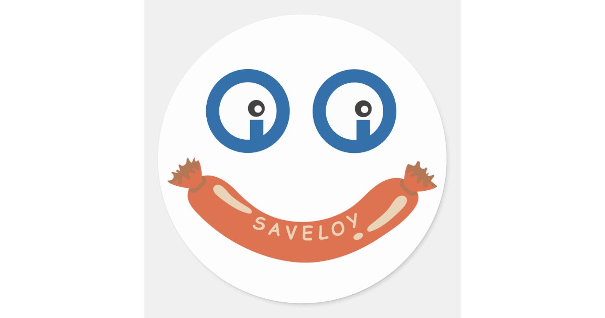 Oi Oi Saveloy Sticker Zazzle 4472