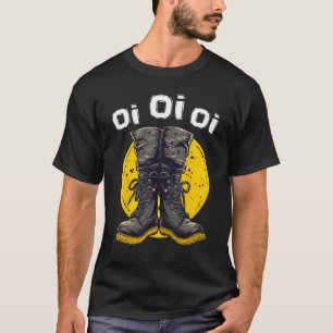 Oi Punk Music Skinhead Combat Boots  Oi Punk T-Shirt