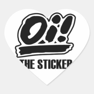 Oi! The (Heart) sticker