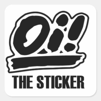 Oi! The Sticker