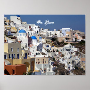Oia, Greece poster