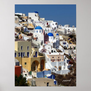 Oia, Greece poster