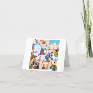 Oia Santorini Card