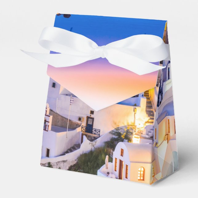 Oia Santorini Favour Box (Front Side)