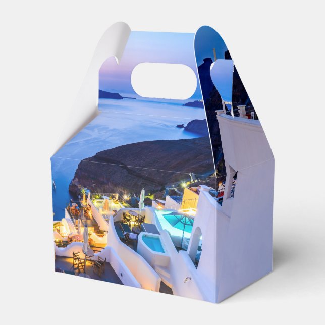 Oia Santorini Favour Box (Front Side)