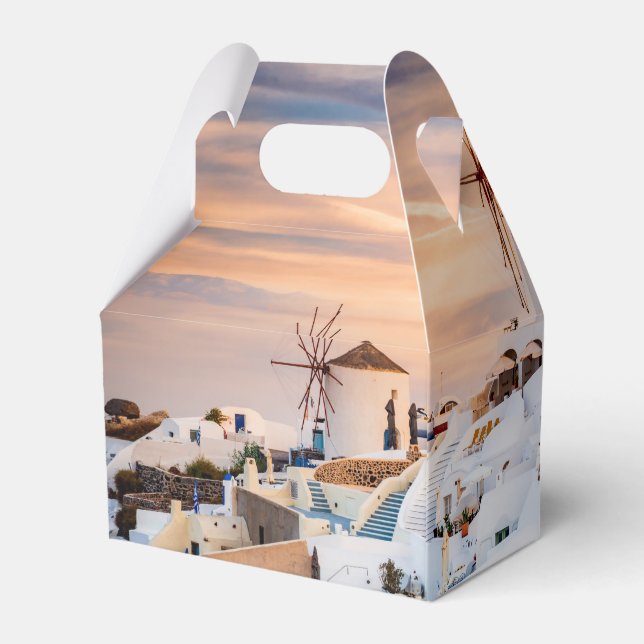 Oia Santorini Favour Box (Back Side)