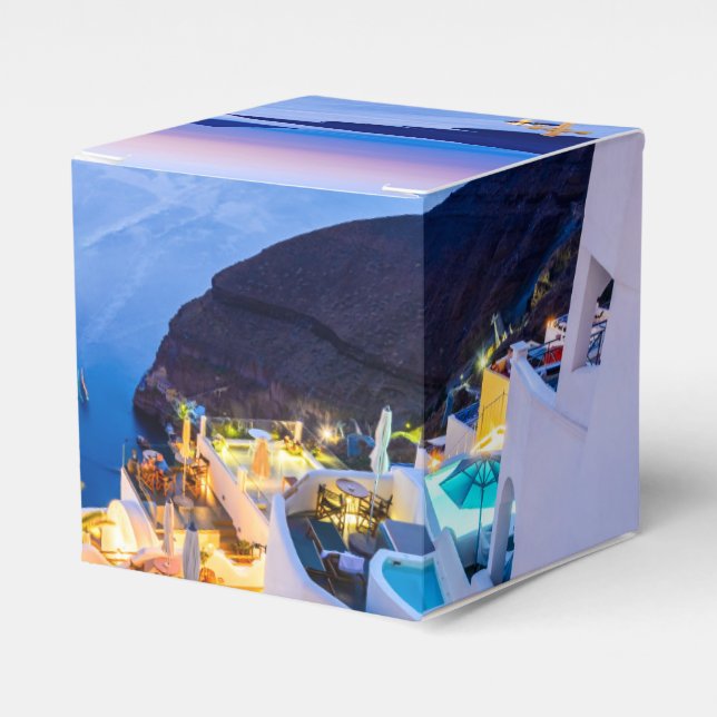 Oia Santorini Favour Box (Front Side)
