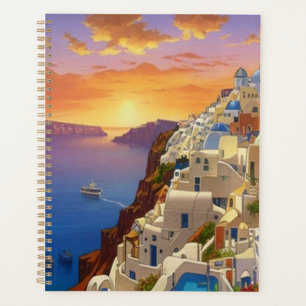 Oia, Santorini, Greece Art Planner