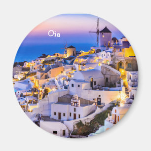 Oia, Santorini Greece Magnet