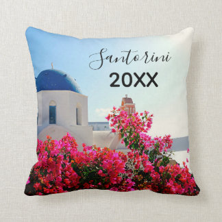 Oia Santorini, Greece Photography   Cushion