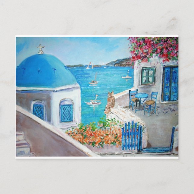 Oia View - Postcard (Front)