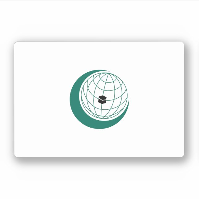 OIC - Organisation of Islamic Cooperation Flag (Front)