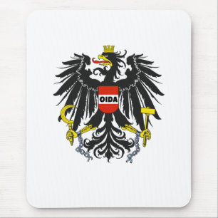 Oida Austria Austria Dialect Eagle Mouse Mat
