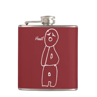 Oida take hackers! hip flask