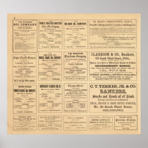 Oil Advertisements Poster