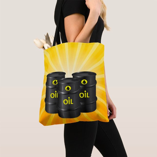 Oil Barrels Tote Bag (Creator Uploaded)