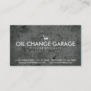 oil change stamp card