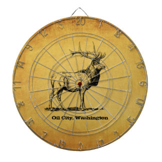 Oil City, Washington Elk Dart Board