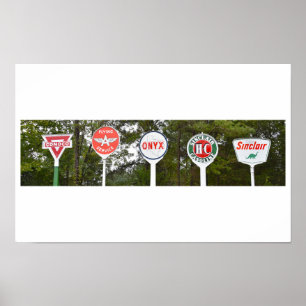 Oil Company Signs