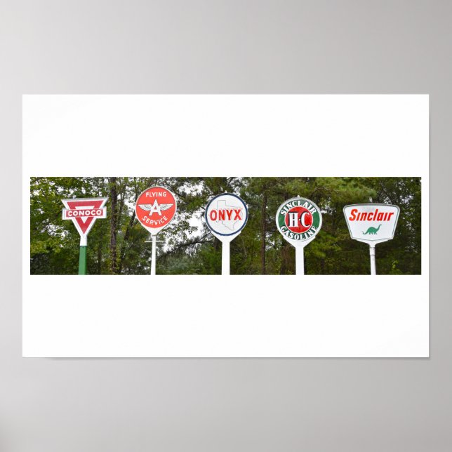 Oil Company Signs (Front)