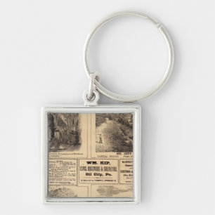 Oil farms key ring