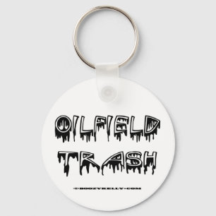 Oil Field Trash Keychain,Oil Field Gift,Oil,Gas Key Ring