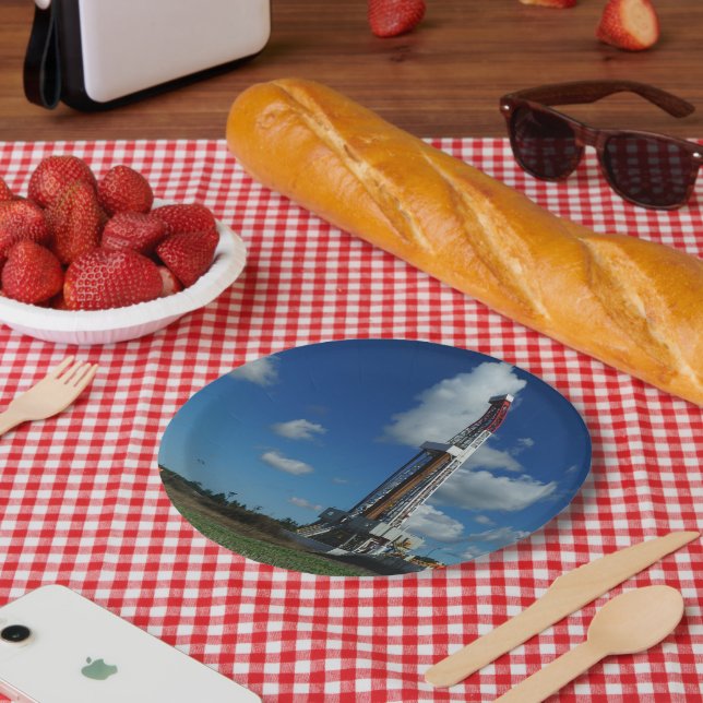 Oil Gas Rig Drilling  Party Plates (Picnic)