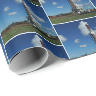 Oil Gas Rig Drilling  Print Gift Wrapping Paper