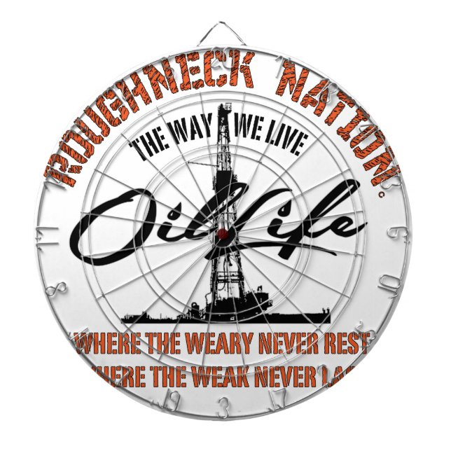 OIL LIFE Original Dartboard (Front)