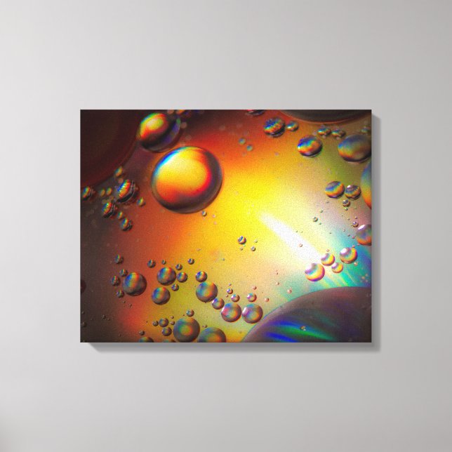 Oil on water canvas print (Front)