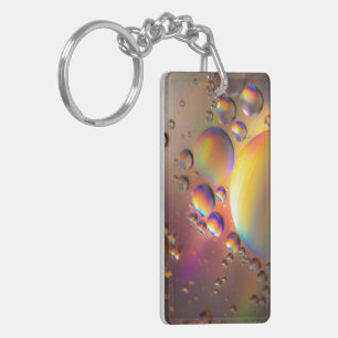 Oil on water key ring