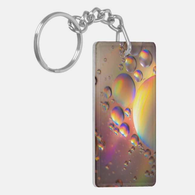 Oil on water key ring (Front Left)