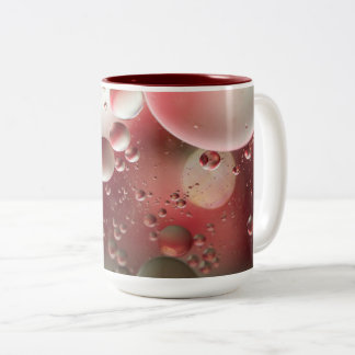 Oil on water Two-Tone coffee mug