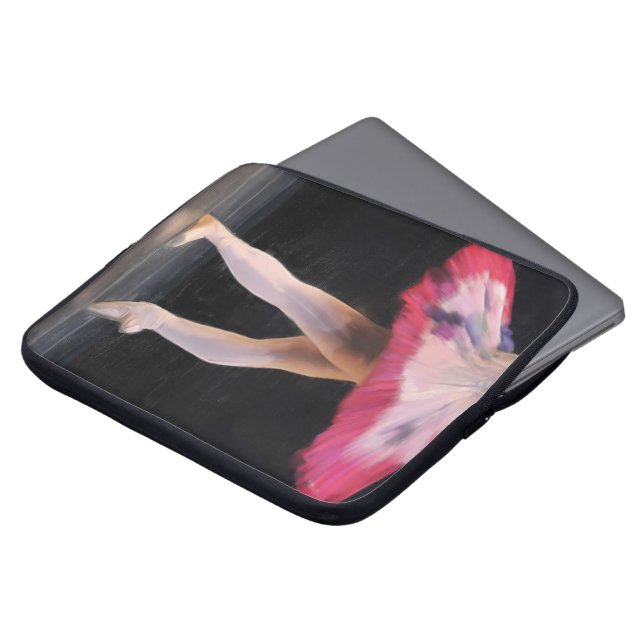 Oil Painted Ballet Laptop Case (Front Top)