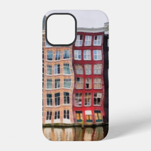 Oil painting. Acrylic artwork. Watercolor drawing. iPhone 12 Case